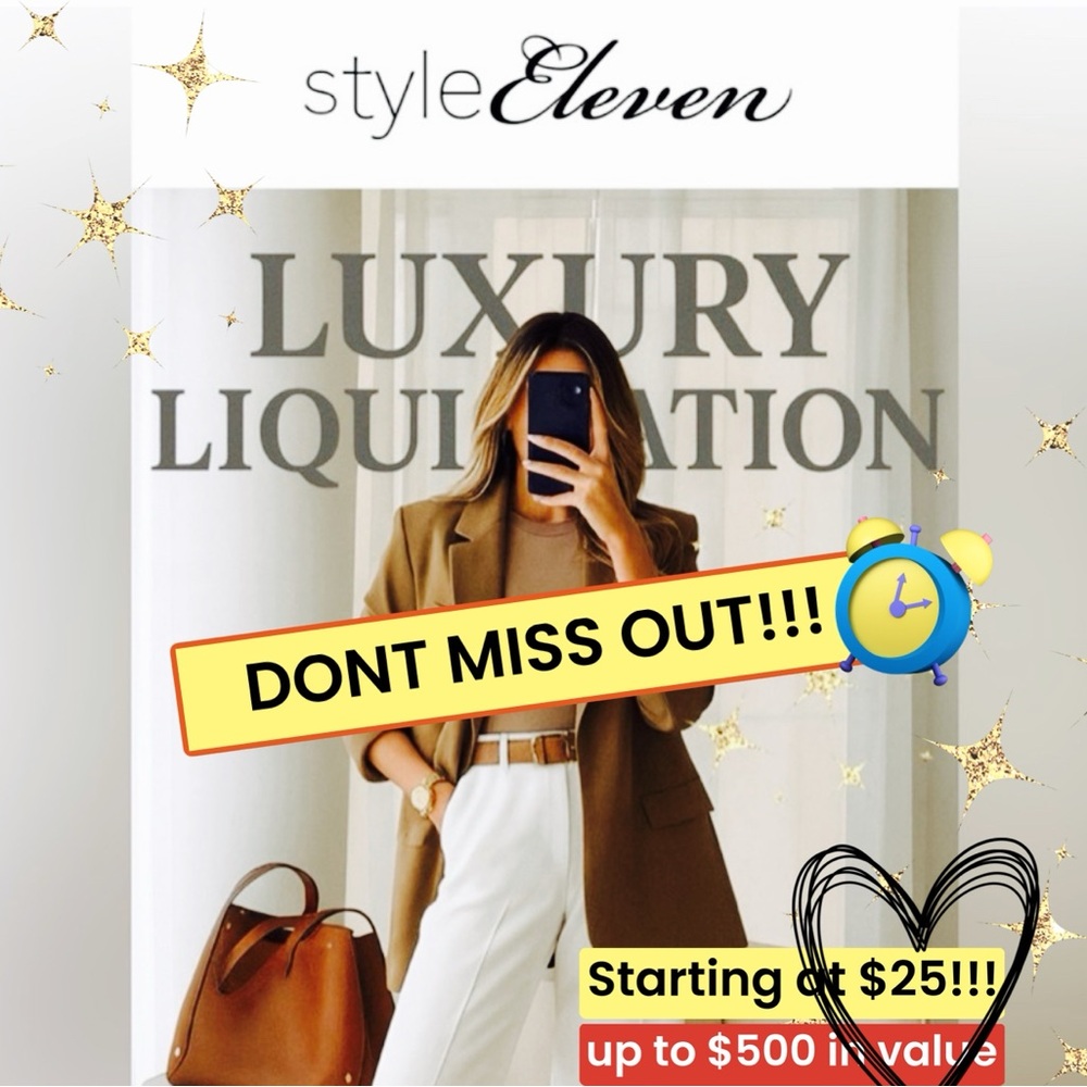 LUXURY LIQUIDATION PART II‼️ Aug 31 ⚠️  🚨 PROMOTION ALERT 🚨 💃🏿 - Picture 5 of 7
